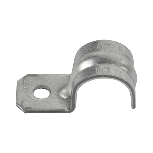 ABRAZADERA TIPO UÑA PARA TUBO CONDUIT PARED GRUESA DE 1 1/2 (38 MM).-Tuberia Metalica-ANCLO-ANC-UE-112-Bsai Seguridad & Controles