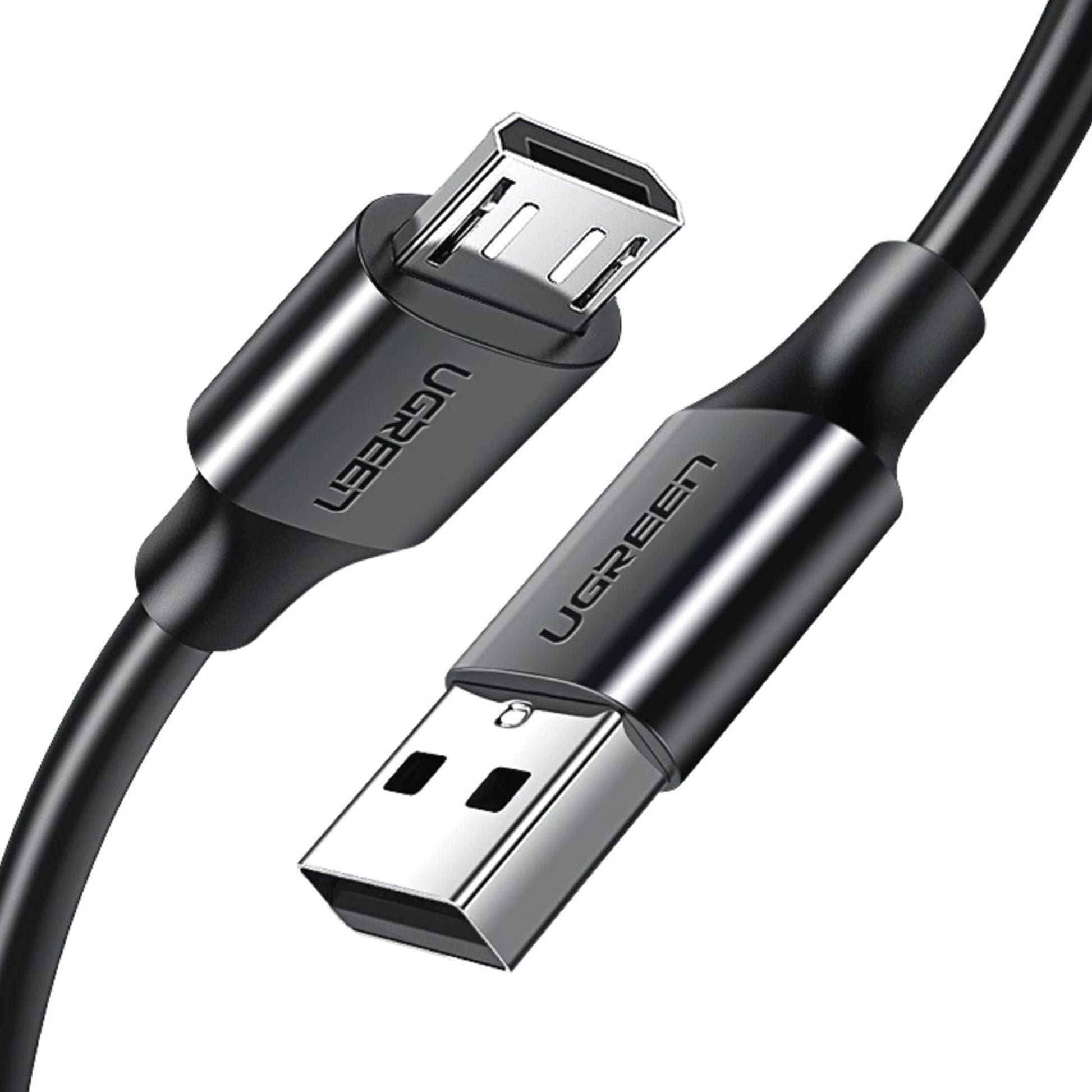 CABLE USB-A A MICRO USB | 2 METROS | TECNOLOGÍA DE CARGA RÁPIDA QUALCOMM / QC 3.0/2.0 | RECARGA HASTA 18W | TRANSMISIÓN DE DATOS HASTA 480MBPS | TECNOLOGÍA DE CARGA SEGURA | HASTA 5,000 FLEXIONES | ABS Y PVC DE ALTA DURACI&OACU-PC y Smartphones-UGREEN-Bsai Seguridad & Controles