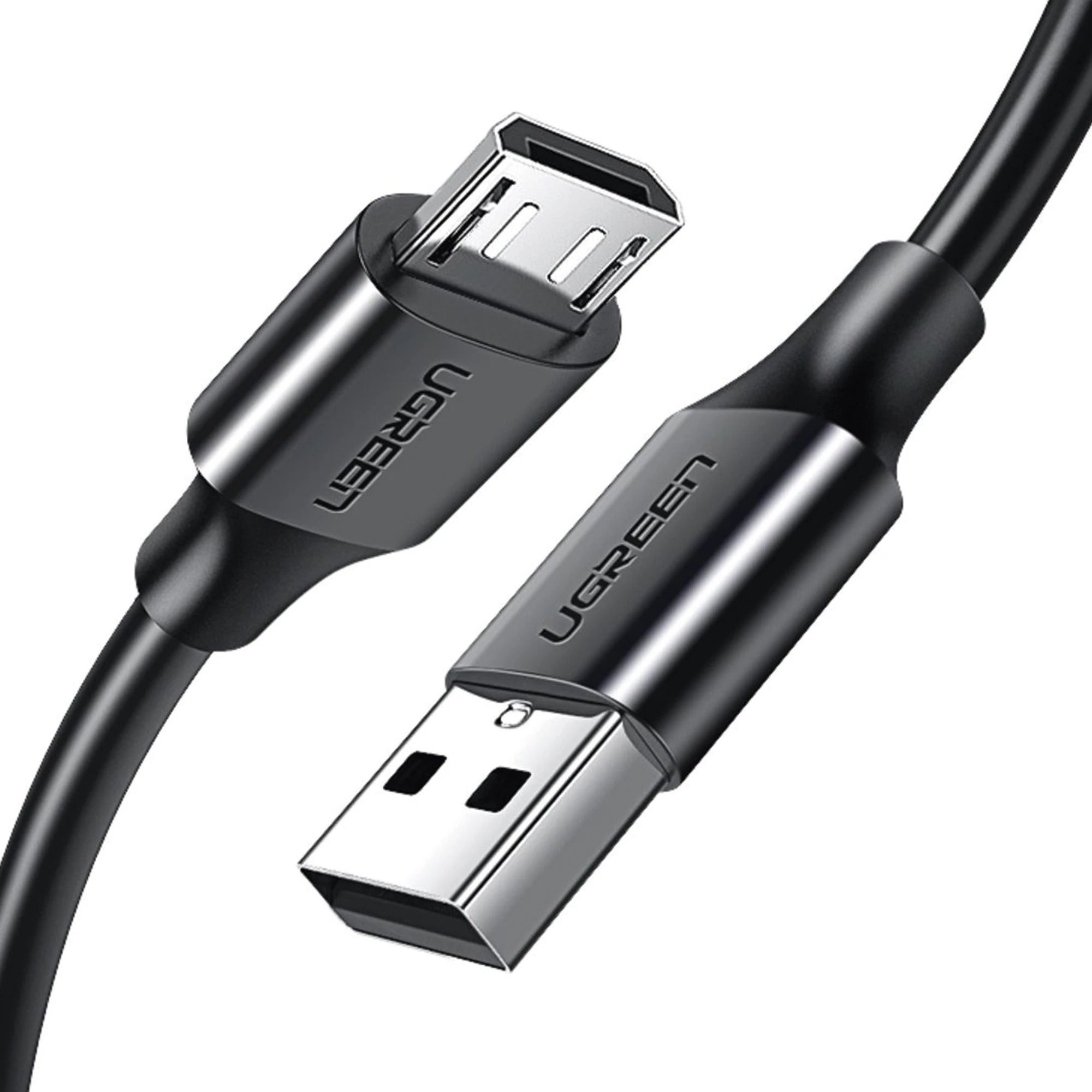 CABLE USB-A A MICRO USB | 2 METROS | TECNOLOGÍA DE CARGA RÁPIDA QUALCOMM / QC 3.0/2.0 | RECARGA HASTA 18W | TRANSMISIÓN DE DATOS HASTA 480MBPS | TECNOLOGÍA DE CARGA SEGURA | HASTA 5,000 FLEXIONES | ABS Y PVC DE ALTA DURACI&OACU-PC y Smartphones-UGREEN-Bsai Seguridad & Controles