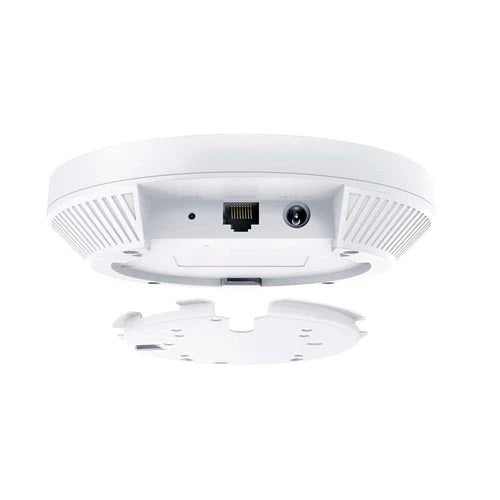 ACCESS POINT WI-FI 6 TP-LINK EAP620 HD AX1800/ MONTAJE EN TECHO / GESTION CENTRALIZADA OMADA SDN /ALIMENTACION POE 802.3 AF/AT / RED SEGURA DE INVITADOS CON CONEXION WI-FI DE FACEBOOK Y ACCESO SMS / 1 PUERTO ETHERNET GIGABIT / 5GHZ 1201MBPS / 2.4 GHZ H...-Ruteadores y APS-TP-LINK-EAP620 HD-Bsai Seguridad & Controles