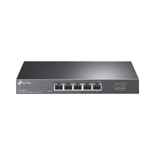 SWITCH GIGABIT NO ADMINISTRABLE DE 5 PUERTOS 100 MBPS/ 1 GBPS/ 2.5 GBPS IDEAL PARA WIFI 6-Switches-TP-LINK-TL-SG105-M2-Bsai Seguridad & Controles