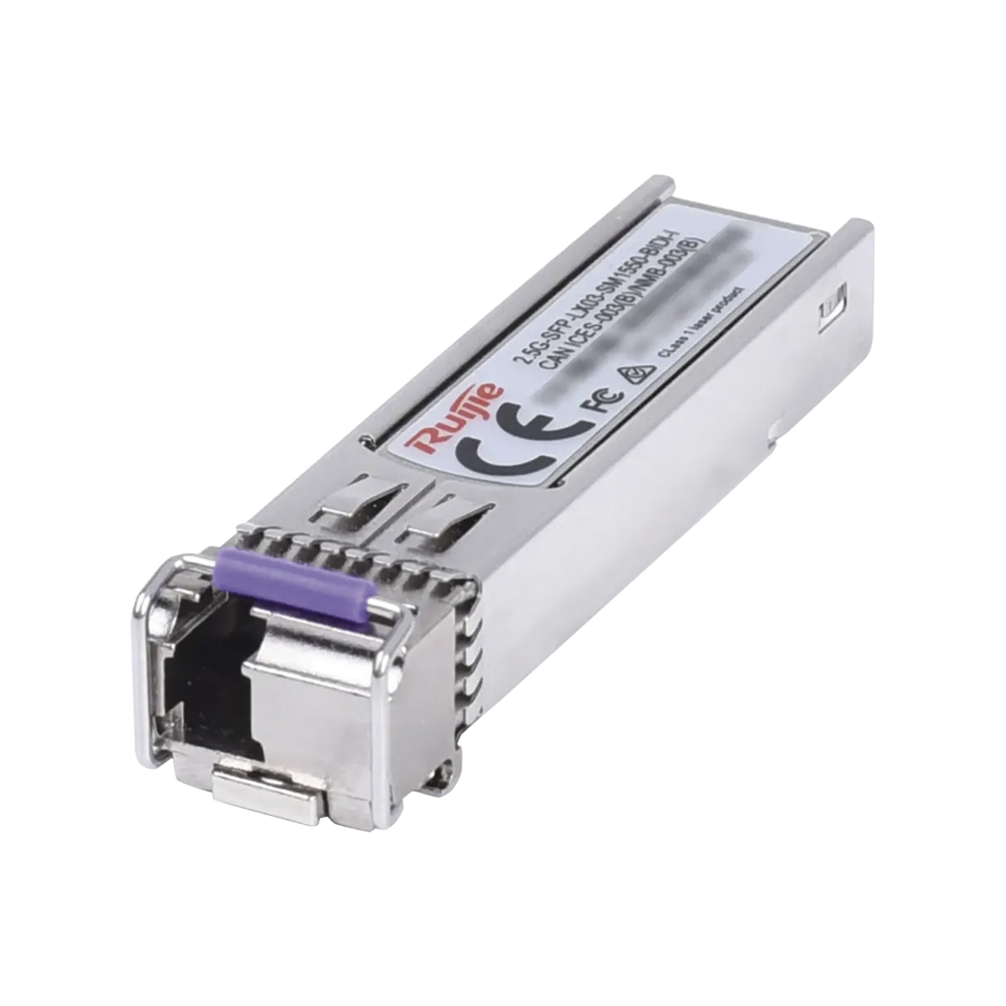 TRANSCEPTOR LADO (B) UN HILO BIDI  SFP 2.5GB LC MONOMODO TX 1550NM / RX 1310NM, HASTA 3KM