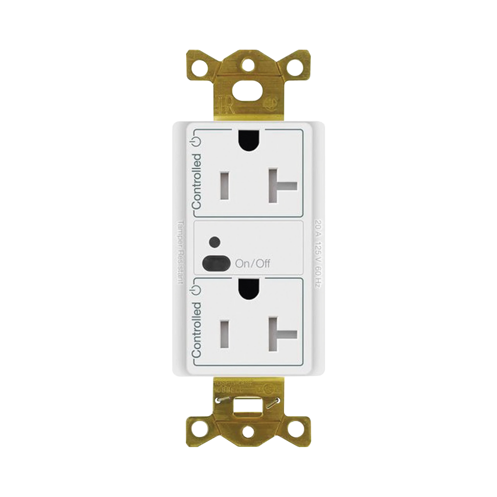 RECEPTÁCULO CON SEÑAL INALÁMBRICA CLEARCONNECT LUTRON VIVE / 20 A, CONTROL INTELIGENTE EN 1 CONECTOR.-Automatización - Casa Inteligente-LUTRON ELECTRONICS-Bsai Seguridad & Controles