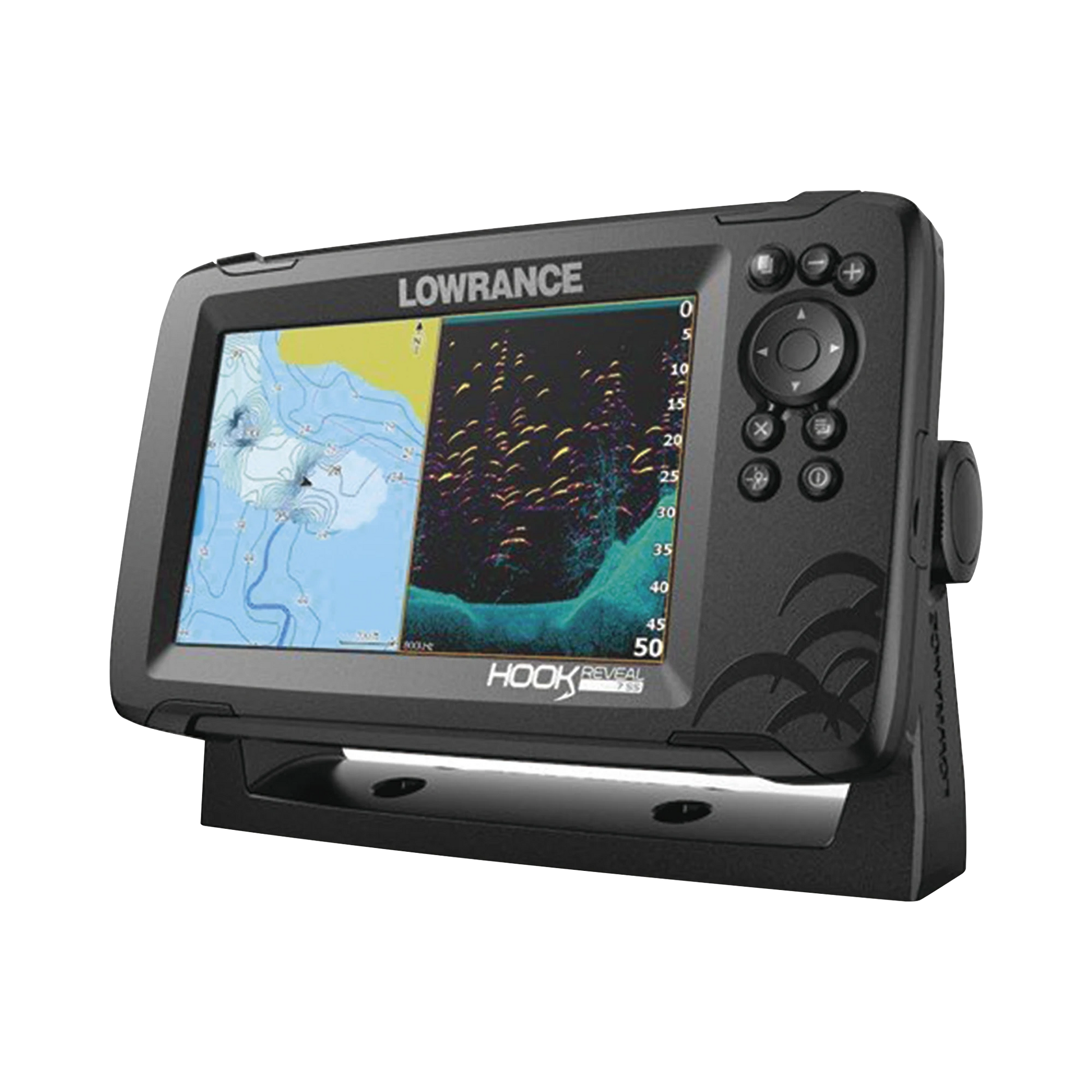 HOOK REVEAL 7 CON TRANSDUCTOR 50/200 HDI-Soluciones Marinas-LOWRANCE-Bsai Seguridad & Controles