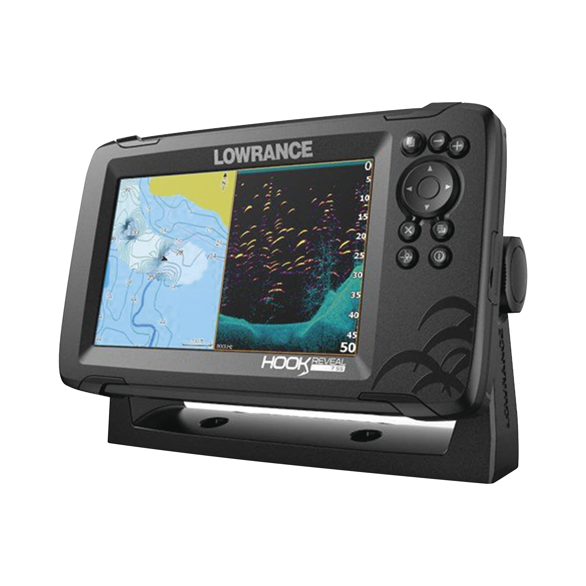 HOOK REVEAL 7 CON TRANSDUCTOR 50/200 HDI-Soluciones Marinas-LOWRANCE-Bsai Seguridad & Controles