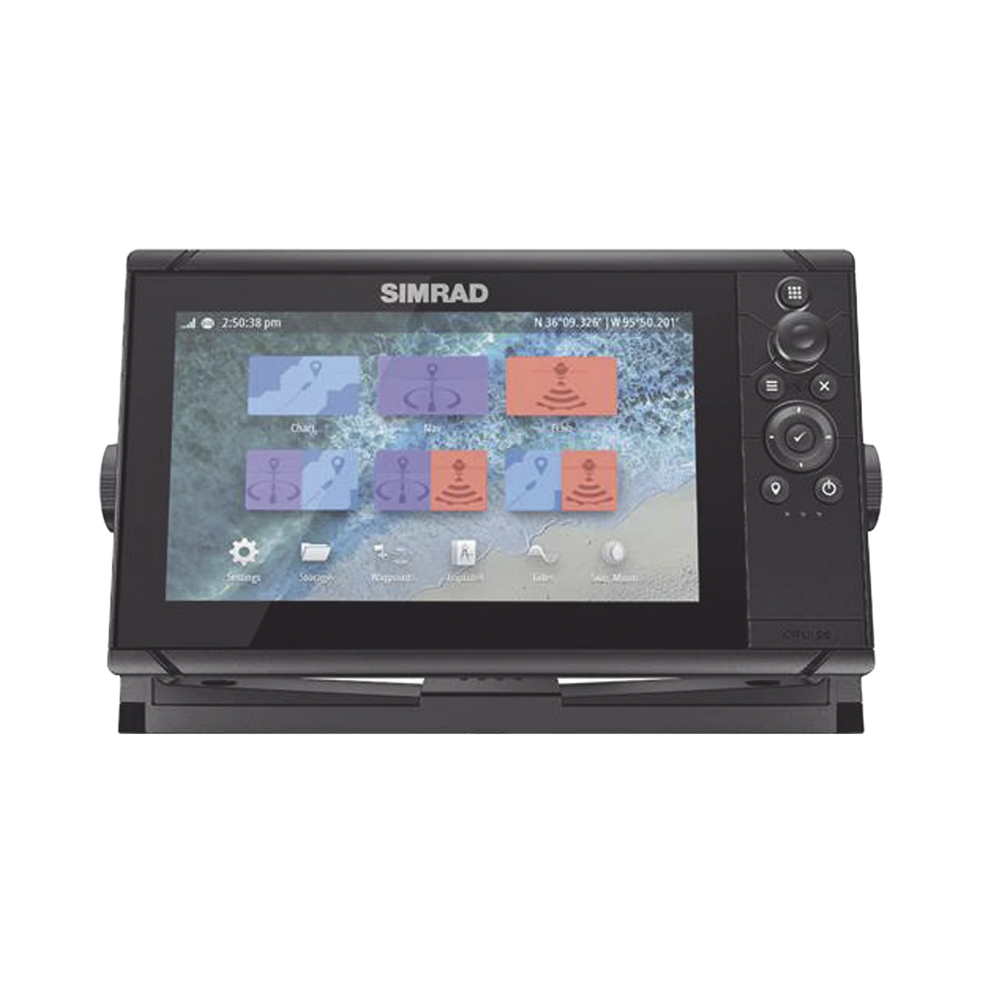 DISPLAY CRUISE DE 9 PARA NAVEGACIÓN Y ECOSONDA, INCLUYE TRANSDUCTOR 83/200 KHZ-Soluciones Marinas-SIMRAD-Bsai Seguridad & Controles