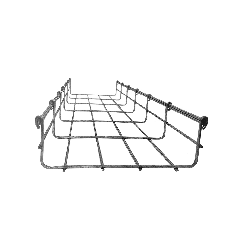 CHAROLA TIPO MALLA 54/200 MM BIMETÁLICA PARA INSTALACIÓN EN EXTERIOR O INTERIOR, EXTREMA RESISTENCIA Y DURABILIDAD, HASTA 172 CABLES CAT6 (TRAMO DE 3 METROS)-Charolas Tipo Malla-CHAROFIL-Bsai Seguridad & Controles