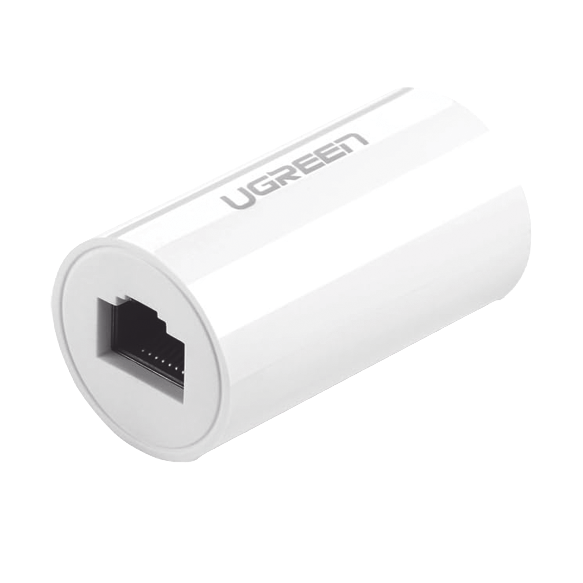 ACOPLADOR Y PROTECTOR (EXTENSOR DE CABLE ETHERNET RJ45) | 1000MBPS | COMPATIBILIDAD CON CAT7/CAT6/ CAT5E | COMPATIBLE CON POE | IGNÍFUGO | ABS | COLOR BLANCO-Cables y Conectores-UGREEN-Bsai Seguridad & Controles