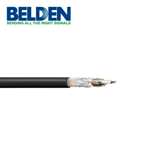 CABLE PARA MICROFONO ACTUACION EN VIVO ESTUDIO BELDEN 8412 0101000 FORRO EPDM (MONOMERO DE ETILENO PROPILENO DIENO) NEGRO 2C/20AWG 2 CONDUCTORES CALIBRE 20 AWG COBRE ESTAÑADO (ALTA CONDUCTIVIDAD) BLINDADO TIPO TRENZA AL 85% CUBIERTA ALGODON MULTIFILAR ...-Cableado-BELDEN-Bsai Seguridad & Controles