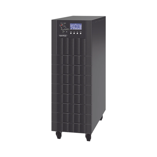 UPS TRIFÁSICO DE 20 KVA/18 KW, TOPOLOGÍA ONLINE DOBLE CONVERSIÓN, VOLTAJE DE 208/220 VCA DE L-L, RESPALDO DE 10 MINUTOS AL 100% DE CARGA, INCLUYE MÓDULO Y BANCO DE BATERÍAS-Reguladores y UPS-CYBERPOWER-HSTP3T20K100P10M-Bsai Seguridad & Controles