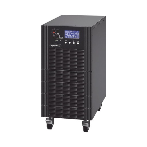 UPS TRIFÁSICO DE 10 KVA/10 KW, TOPOLOGÍA ONLINE DOBLE CONVERSIÓN, VOLTAJE DE 208/220 VCA DE L-L, RESPALDO DE 5 MINUTOS AL 100% DE CARGA, INCLUYE MÓDULO Y BANCO DE BATERÍAS-Ups/No Break-CYBERPOWER-HSTP3T10K100P5M-Bsai Seguridad & Controles