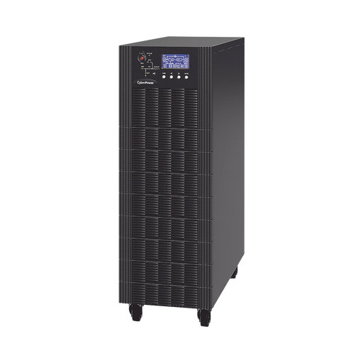 UPS TRIFÁSICO DE 20 KVA/18 KW, TOPOLOGÍA ONLINE DOBLE CONVERSIÓN, VOLTAJE DE 208/220 VCA DE L-L, RESPALDO DE 5 MINUTOS AL 100% DE CARGA, INCLUYE MÓDULO Y BANCO DE BATERÍAS-Ups/No Break-CYBERPOWER-Bsai Seguridad & Controles