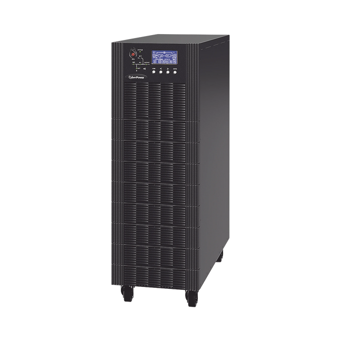 UPS TRIFÁSICO DE 30 KVA/27 KW, TOPOLOGÍA ONLINE DOBLE CONVERSIÓN, VOLTAJE DE 208/220 VCA DE L-L, RESPALDO DE 5 MINUTOS AL 100% DE CARGA, INCLUYE MÓDULO Y BANCO DE BATERÍAS-Ups/No Break-CYBERPOWER-HSTP3T30K100P5M-Bsai Seguridad & Controles