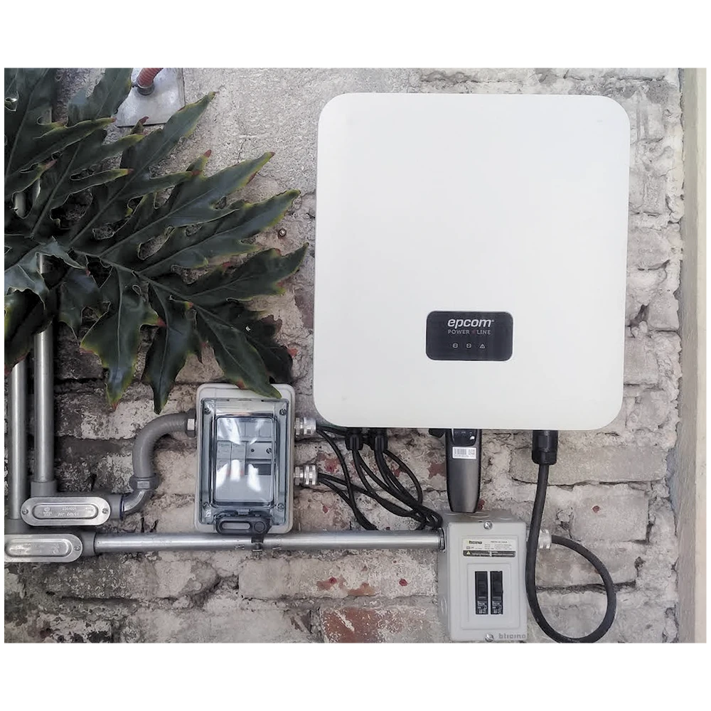 INVERSOR PARA INTERCONEXIÓN A LA RED (GRID TIE) TIPO STRING DE 3 KW /220 VCA-Energía Solar y Eólica-EPCOM POWERLINE-Bsai Seguridad & Controles