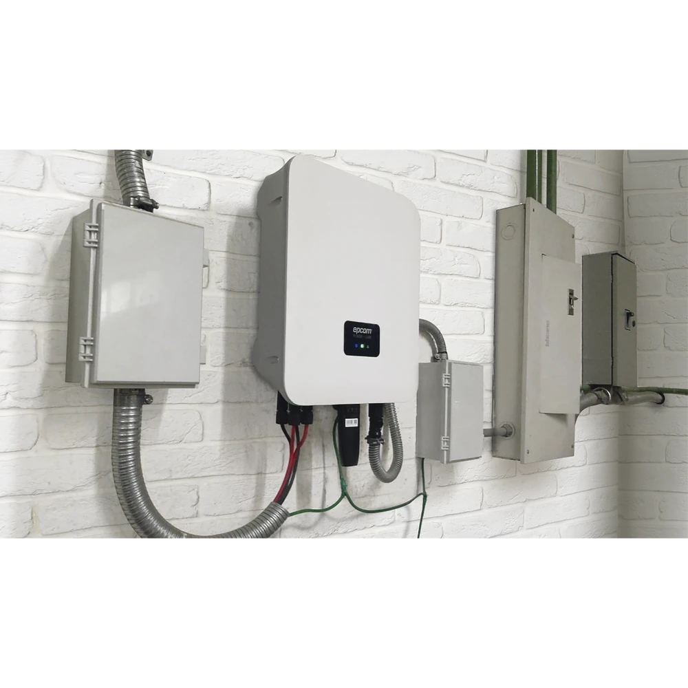 INVERSOR PARA INTERCONEXIÓN A LA RED (GRID TIE) TIPO STRING DE 3 KW /220 VCA-Energía Solar y Eólica-EPCOM POWERLINE-Bsai Seguridad & Controles