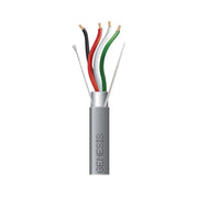 CARRETE DE 305 METROS / CABLE 4 X 18 AWG / COLOR GRIS / BLINDADO / RISER / APLICACIONES DE AUDIO CONTROL DE ACCESO Y AUTOMATIZACIÓN-Cables-GENESIS-Bsai Seguridad & Controles