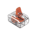 COMPACT SPLICING CONNECTORFOR ALL CONDUCTOR TYPES TRANSPARENT 2 CONNECTORS-Cables y Conectores-WAGO-221-612-Bsai Seguridad & Controles