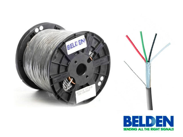 CABLE PARA SEGURIDAD Y SONIDO BELDEN 5502FE 0081000 FORRO PVC GRIS CMR RISER 4C/22AWG 4 CONDUCTORES CALIBRE 22 AWG MULTIFILAR 100% COBRE USO INTERIOR ESPECIAL PARA APLICACIONES SISTEMAS DE SEGURIDAD INTERCOMUNICADOR PA AUDIO ALTAVOZ CONTROLES CON LIMIT...-Audio / Control / Intrusi&oacute;n-BELDEN-Bsai Seguridad & Controles