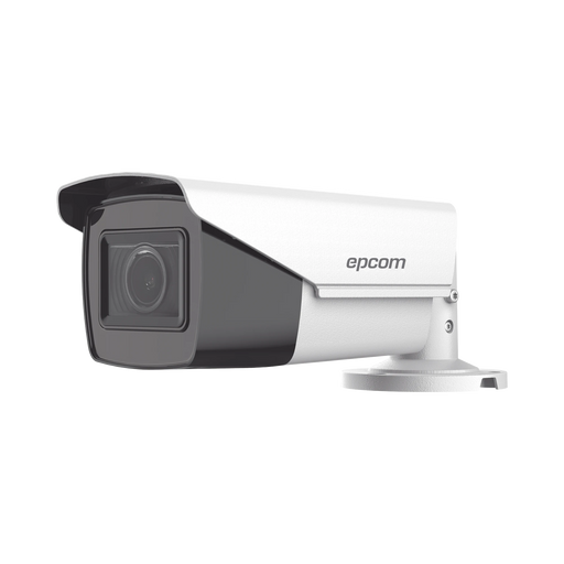 BALA TURBOHD 5 MEGAPIXEL / LENTE MOT. 2.7 A 13.5 MM / 40 MTS IR EXIR / DWDR / TVI-AHD-CVI-CVBS / EXTERIOR IP67 / 12 VCD / 24 VCA-Cámaras-EPCOM-B50-TURBO-G2ZW-Bsai Seguridad & Controles