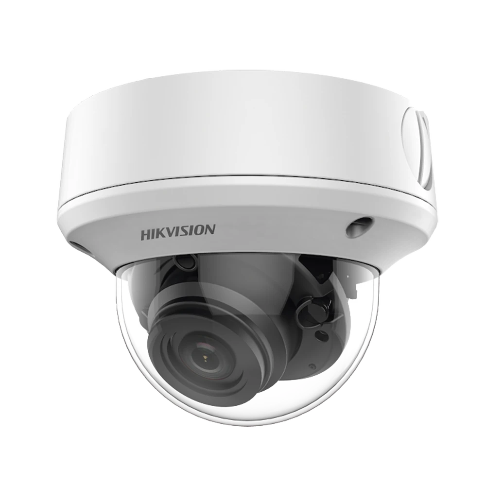 DOMO 4K TURBOHD / LENTE MOT. 2.7 A 13.5 MM / 40 MTS IR EXIR / IP67 / 12 VCD / 24 VCA-Cámaras-HIKVISION-Bsai Seguridad & Controles