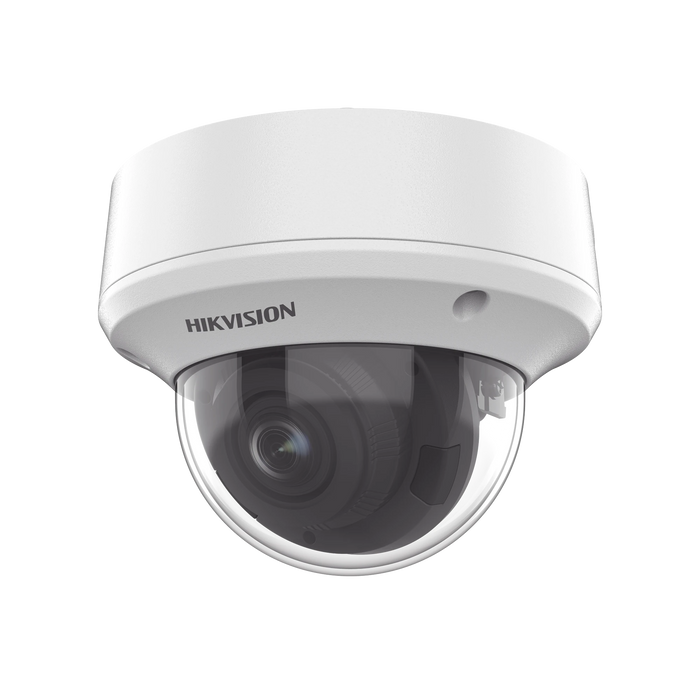 DOMO TURBOHD 5 MEGAPIXEL / LENTE MOTORIZADO 2.7 - 13.5 MM / IR EXIR 40 MTS / TVI-AHD-CVI-CVBS / IK10 / IP67 / DWDR / 12 VCC / 24 VCA-Cámaras-HIKVISION-DS-2CE5AH0T-AVPIT3ZF(C)-Bsai Seguridad & Controles