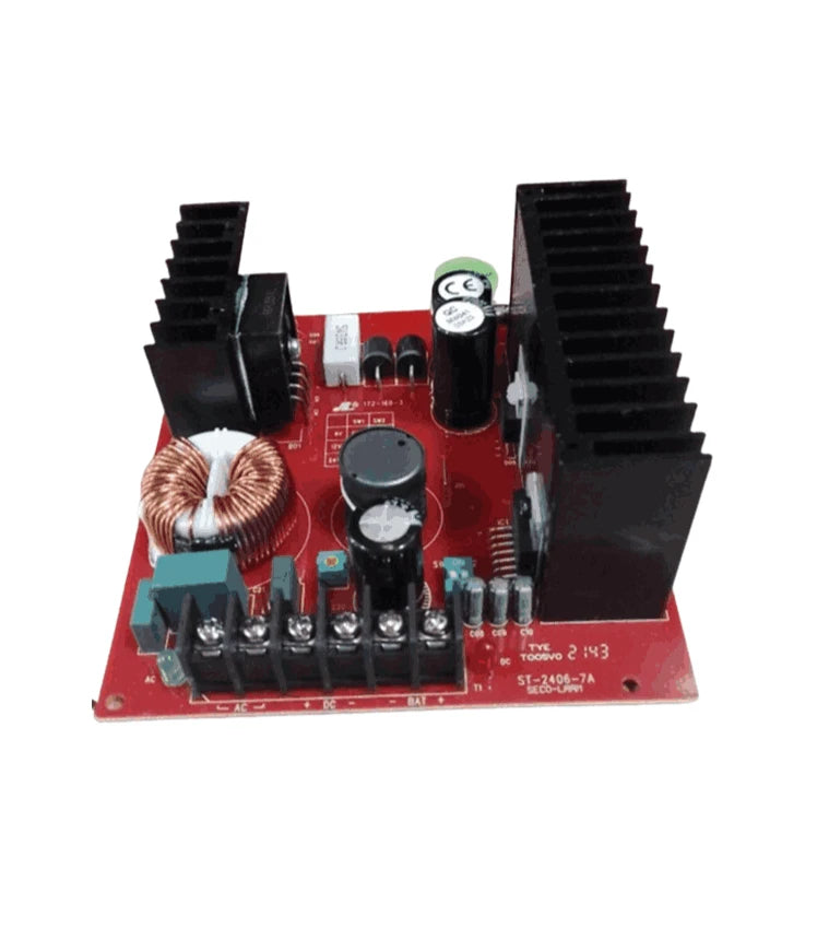 SECO-LARM ST24067AQ- FUENTE DE PODER CON CARGADOR BATERÍA 7 AMP 6/12/24 VCD-Accesorios - Alarmas-SECO-LARM-SEC1220006-Bsai Seguridad & Controles
