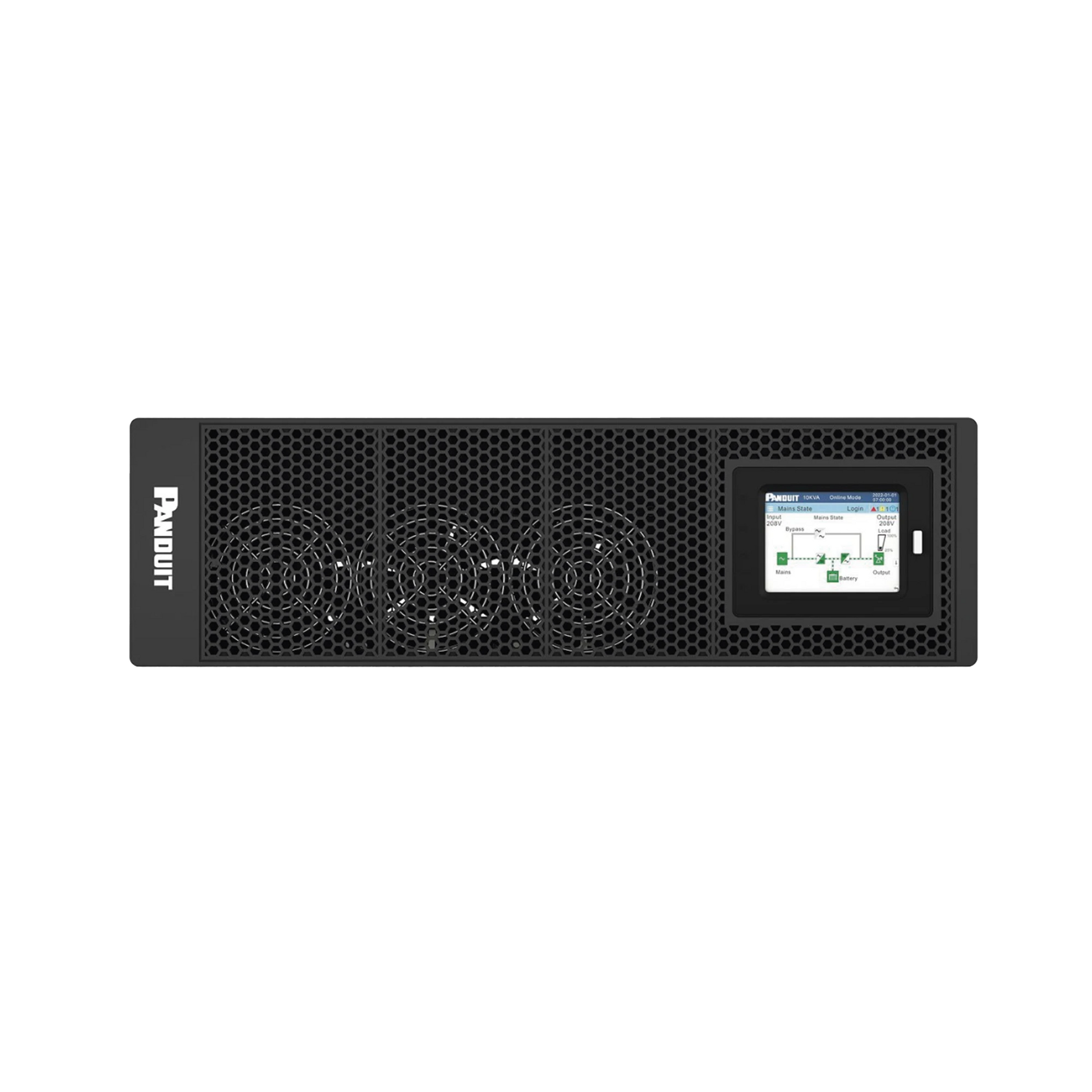 UPS SMARTZONE DE 5000 VA/5000 W, ONLINE DOBLE CONVERSIÓN, ENTRADA 208/240 VCA NEMA L6-30P, ONDA SENOIDAL PURA, 6 UR, CON 4 TOMAS NEMA L6-30R, INCLUYE TARJETA DE RED Y KIT DE RIELES-Respaldo de Energía-PANDUIT-Bsai Seguridad & Controles