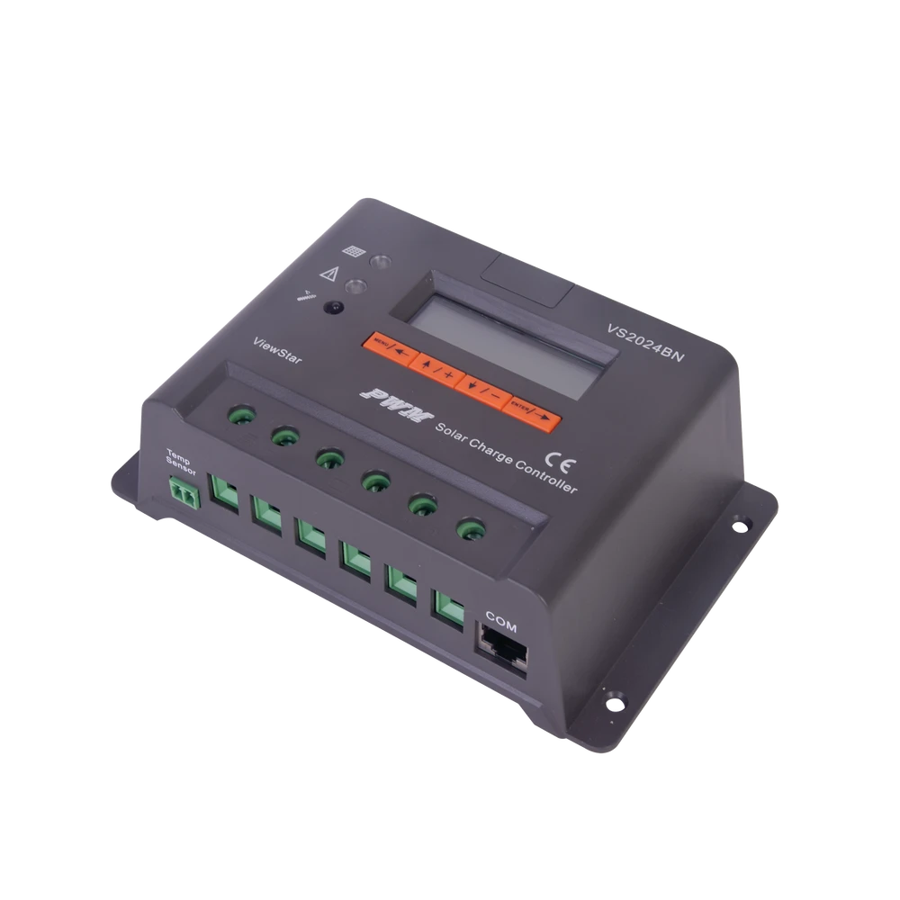 CONTROLADOR SOLAR DE CARGA Y DESCARGA 12/24V 20A CON DISPLAY-Controladores de Carga-EPEVER-Bsai Seguridad & Controles