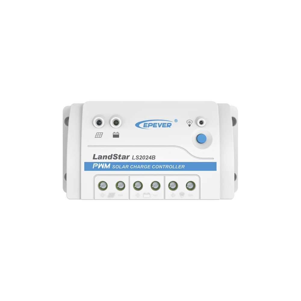 CONTROLADOR SOLAR DE CARGA Y DESCARGA 12/24V 20A-Controladores de Carga-EPEVER-Bsai Seguridad & Controles
