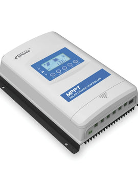 CONTROLADOR SOLAR MPPT 30A 12/24V, MÁXIMO VOLTAJE DE CIRCUITO ABIERTO VOC 100VCD, CONFIGURABLE PARA BATERÍAS DE LITIO