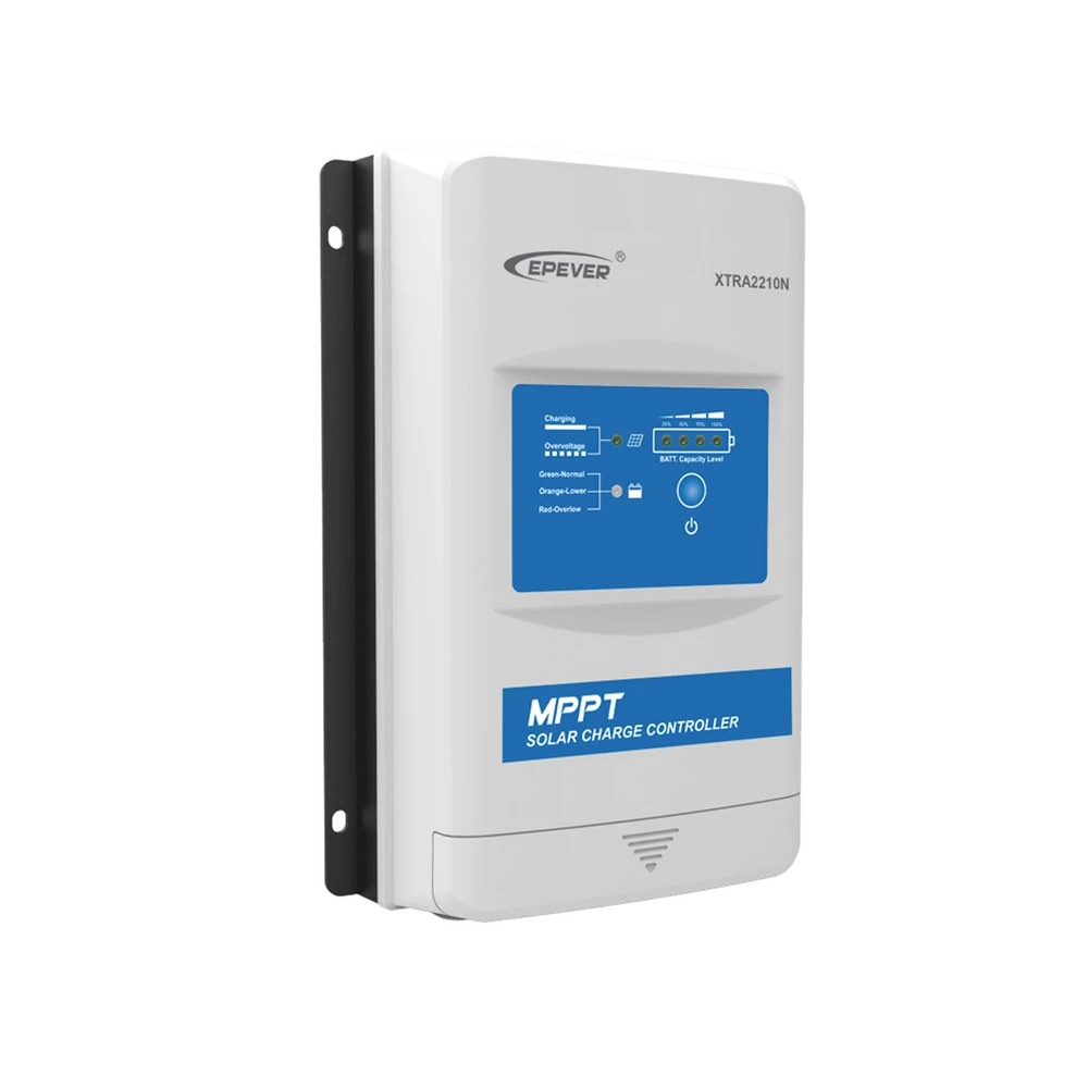CONTROLADOR SOLAR MPPT 20A 12/24V, MÁXIMO VOLTAJE DE CIRCUITO ABIERTO VOC 100VCD, CONFIGURABLE PARA BATERÍAS DE LITIO-Controladores de Carga-EPEVER-Bsai Seguridad & Controles