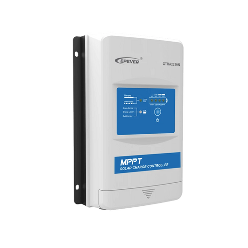 CONTROLADOR SOLAR MPPT 20A 12/24V, MÁXIMO VOLTAJE DE CIRCUITO ABIERTO VOC 100VCD, CONFIGURABLE PARA BATERÍAS DE LITIO-Controladores de Carga-EPEVER-XTRA-2210-N-Bsai Seguridad & Controles