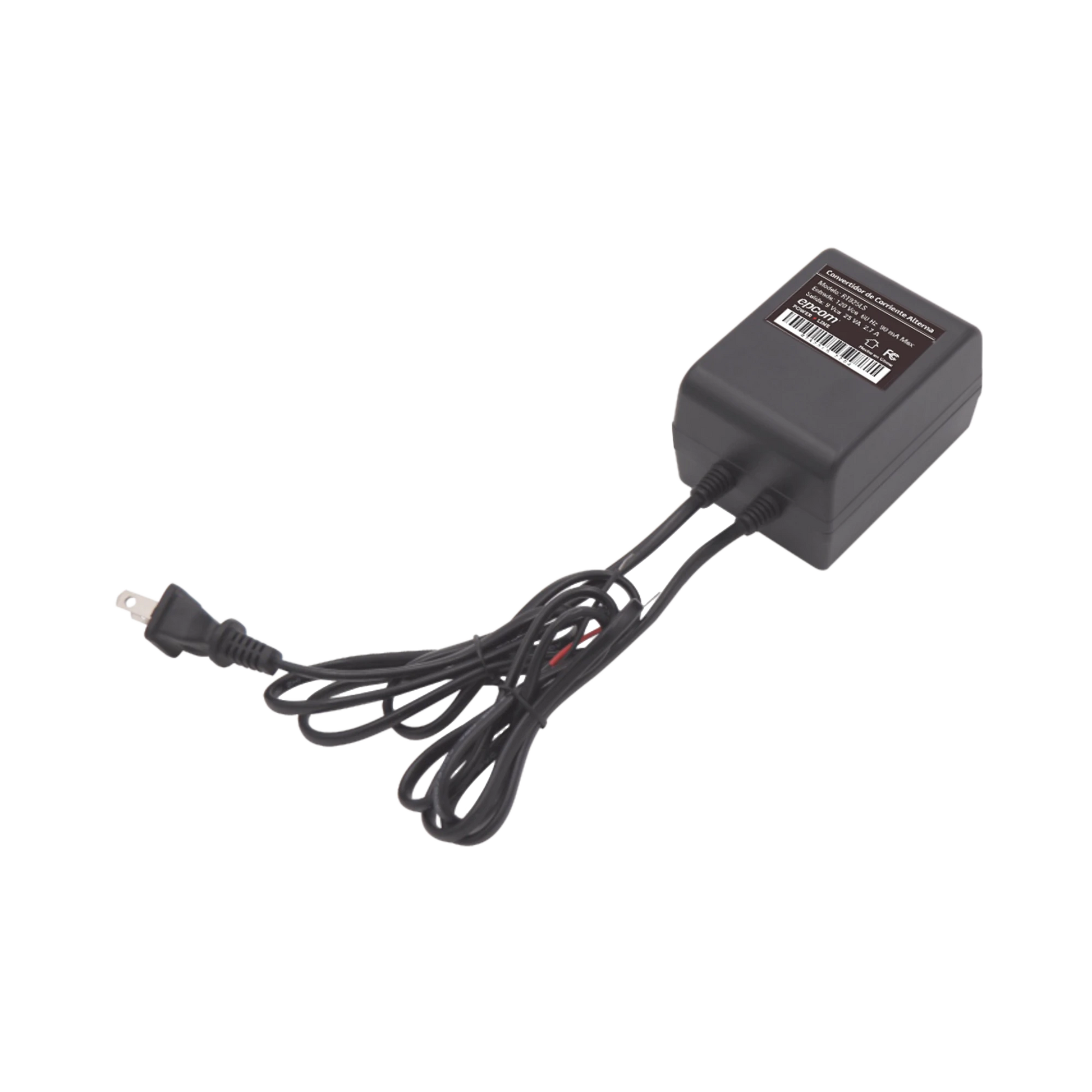 TRANSFORMADOR DE VOLTAJE DE 9 VCA / 25 WATTS-Energía-EPCOM POWERLINE-Bsai Seguridad & Controles