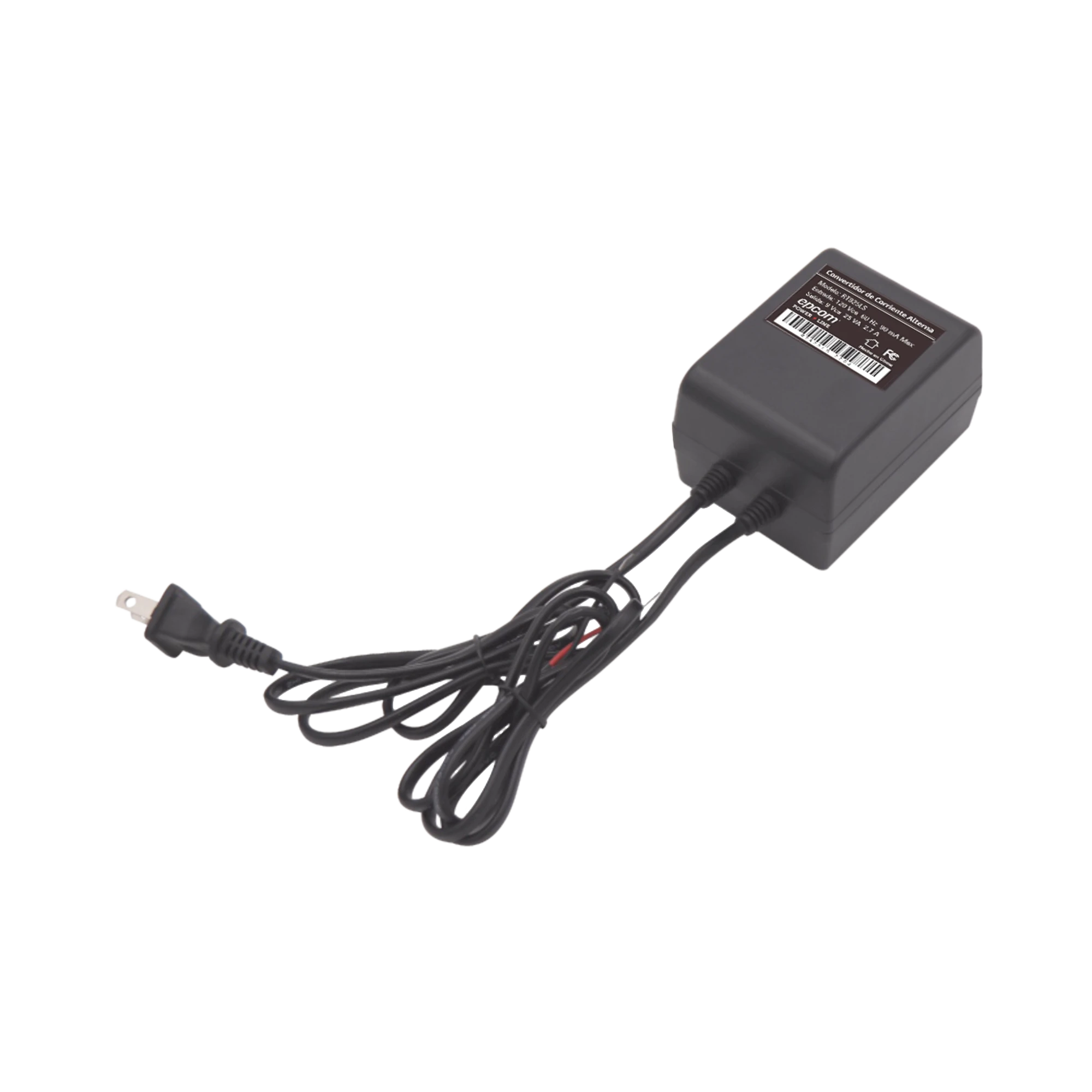 TRANSFORMADOR DE VOLTAJE DE 9 VCA / 25 WATTS-Energía-EPCOM POWERLINE-Bsai Seguridad & Controles