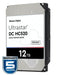 WESTERN HUH721212ALE604 - DISCO DURO DE 12 TB / SERIE ULTRASTAR / RECOMENDADO PARA SERVIDORES / VIDEOVIGILANCIA / SIN LIMITE DE BAHIAS / 7200RPM / SATA 3 / 6GBS / 256MB-Discos Duros-WESTERN DIGITAL-TVM1100107-Bsai Seguridad & Controles