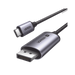 CABLE USB-C A DP 1.4 | 3 METROS | COMPATIBLE CON THUNDERBOLT 3 & 4 | 8K@60HZ | 4K@240HZ | HDR10+ | EARC | DTS | 3D | ALLM | VRR | | FREESYNC G-SYNC | CAJA DE ALUMINIO | NYLON TRENZADO | CONECTOR NIQUELADO | BLINDAJE MULTICAPA.-Cables y Conectores-UGREEN-25839-Bsai Seguridad & Controles