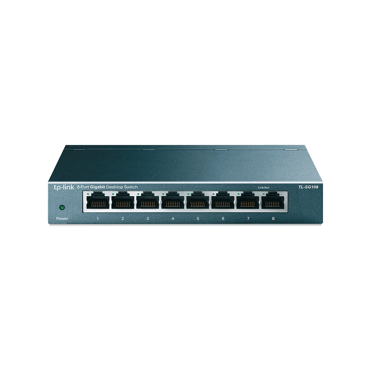 TP-LINK TL-SG108 - SWITCH GIGABIT NO ADMINISTRABLE DE 8 PUERTOS 10/100/1000 MBPS. [TPL3700022]