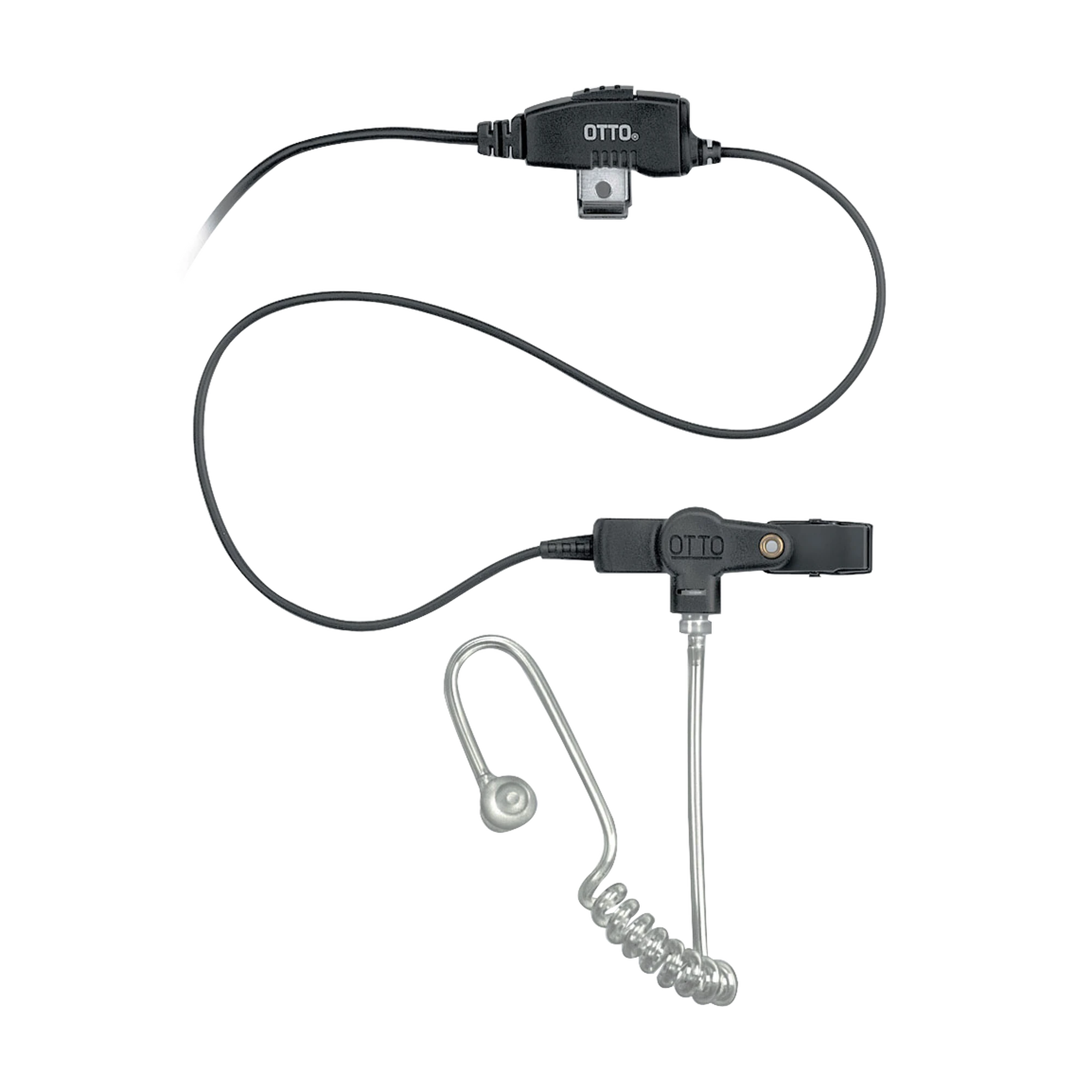KIT DE MICRÓFONO-AUDÍFONO PLUS DE 1 CABLE PARA MOTOROLA DEP550, DGP8050 ELITE, SERIE XPR3000/3500, SERIE APX3000/8000, DP2400/2600-Accesorios para Motorola-OTTO-Bsai Seguridad & Controles