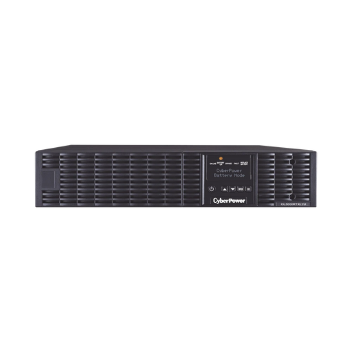 UPS DE 3000 VA/2700 W, ONLINE DOBLE CONVERSIÓN, ENTRADA 120 VCA NEMA L5-30P, ONDA SENOIDAL PURA, TORRE O RACK DE 2 UR, CON 6 TOMAS NEMA 5-20R Y 1 NEMA L5-30R-Ups/No Break-CYBERPOWER-OL3000RTXL2U-Bsai Seguridad & Controles