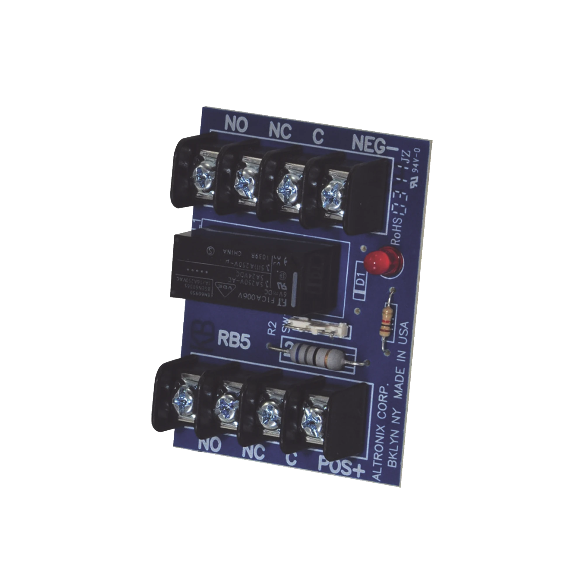 MÓDULO DE RELEY 6 / 12VDC, CONTACTOS DPDT @ 5A - 220VAC / 28VDC-Fuentes de Alimentación-ALTRONIX-Bsai Seguridad & Controles