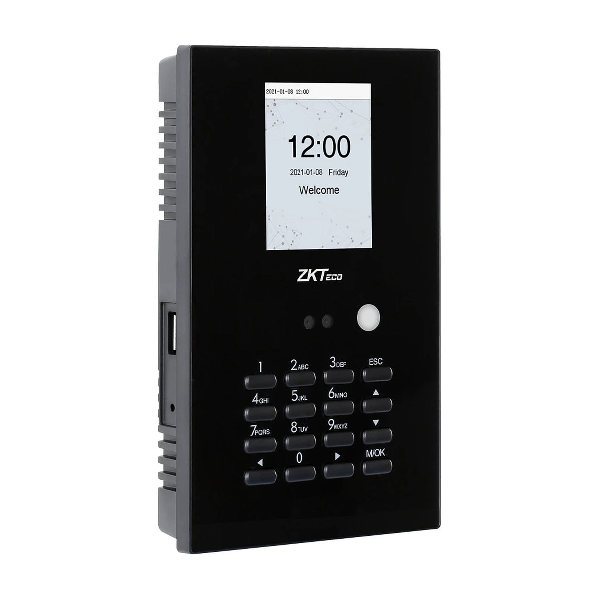 ZKTECO LFACE10 - CONTROL DE ASISTENCIA FACIAL VISIBLE LIGHT / 100 ROSTROS / 50,000 EVENTOS / FUNCIÓN SSR PARA DESCARGAS EN HOJAS DE CÁLCULO POR USB [ZKT0810057]