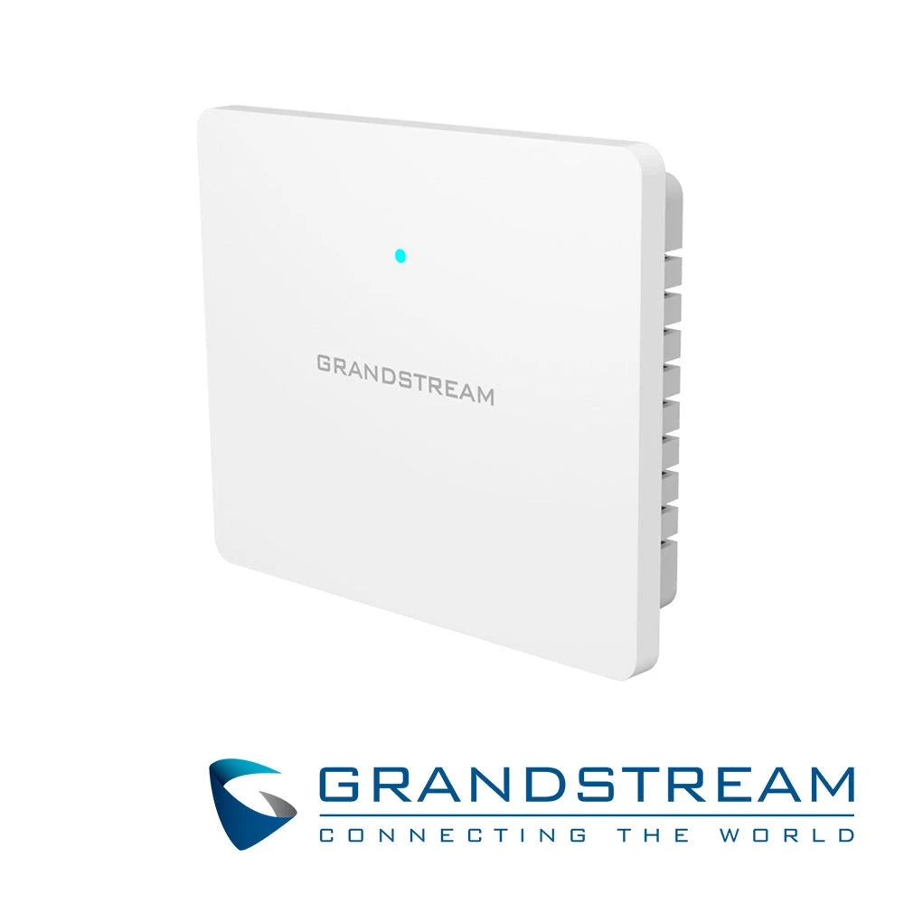 AP GRANDSTREAM GWN7602 802.11AC MIMO 2X2, 1.17GBPS, UN PUERTO GIGABIT Y 3X 100MBIT, POTENCIA 21DBM, 2 ANTENAS DE 3.5DBI, 4 SSID, PARA INTERIORES, ALCANCE 100M, 80 USUARIOS SIMULTANEOS, POE IN 802.3AZ/AF/AT Y 12VDC/2A, POE OUT (PSE) 6W POR PUERTO, CONSU...-Redes WiFi-GRANDSTREAM-Bsai Seguridad & Controles