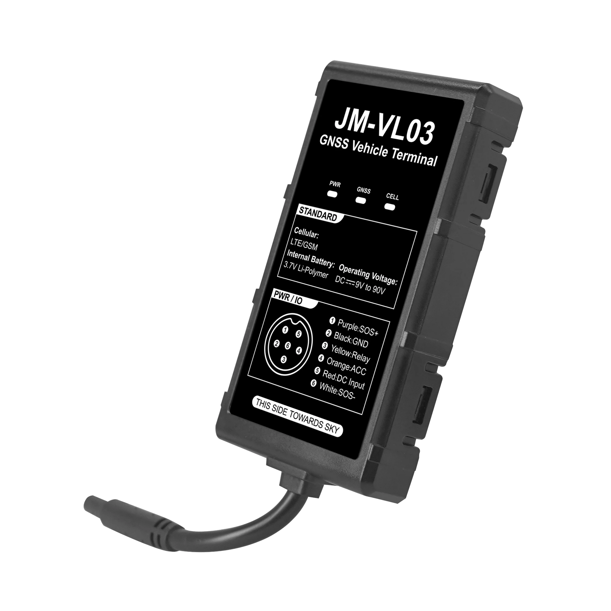 LOCALIZADOR VEHICULAR 4G/2G + RELEVADOR + 1 LICENCIA ANUAL TRACKSOLIDPRO GRATIS-Luces Auxiliares-JIMIIOT-Bsai Seguridad & Controles
