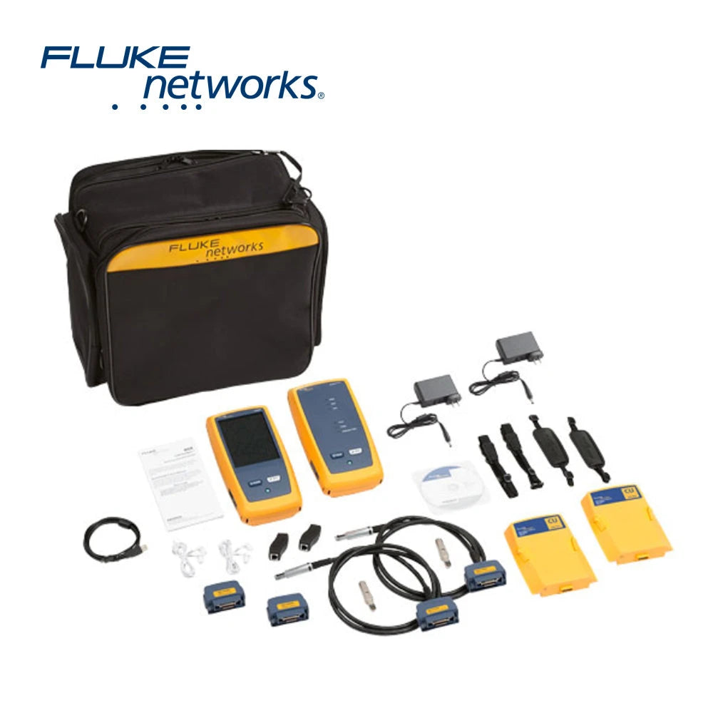 CERTIFICADOR DE CABLES DE COBRE SERIE DSX CABLEANALYZER DSX2-8000 INT FLUKE NETWORKS HABILITADO CON WIFI MÓDULOS PARA PRUEBA DE ENLACE PERMANENTE Y CANAL PARA CATEGORÍAS DE CABLE CATEGORÍA 5E, 6, 6A, 7, 8. PRECISIÓN DE NIVEL VI/2G (2 GHZ) PANTALLA LCD ...-Equipos Medición y Certificación-FLUKE NETWORKS-Bsai Seguridad & Controles