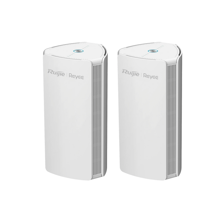 (2PACK) HOME ROUTER INALÁMBRICO MESH WI-FI 6 2X2 DOBLE BANDA 1 PUERTO WAN GIGABIT Y 2 PUERTOS LAN GIGABIT-Redes WiFi-RUIJIE-RG-M18(2PACK)-Bsai Seguridad & Controles