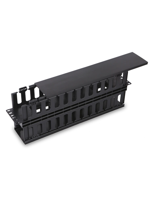 SAXXON J60610 - ORGANIZADOR DE CABLE HORIZONTAL PARA RACK / DOBLE LADO / PLASTICO / 2U-Organizadores-SAXXON-TCE440039-Bsai Seguridad & Controles