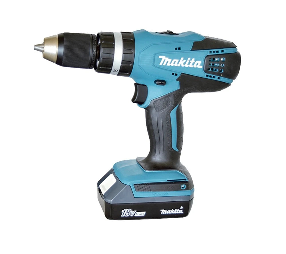 ROTOMARTILLO INALAMBRICO MAKITA HP488DYEX5 13 MM(1/2″) 18 V 80 ACCESORIOS-Herramienta-MAKITA-Bsai Seguridad & Controles