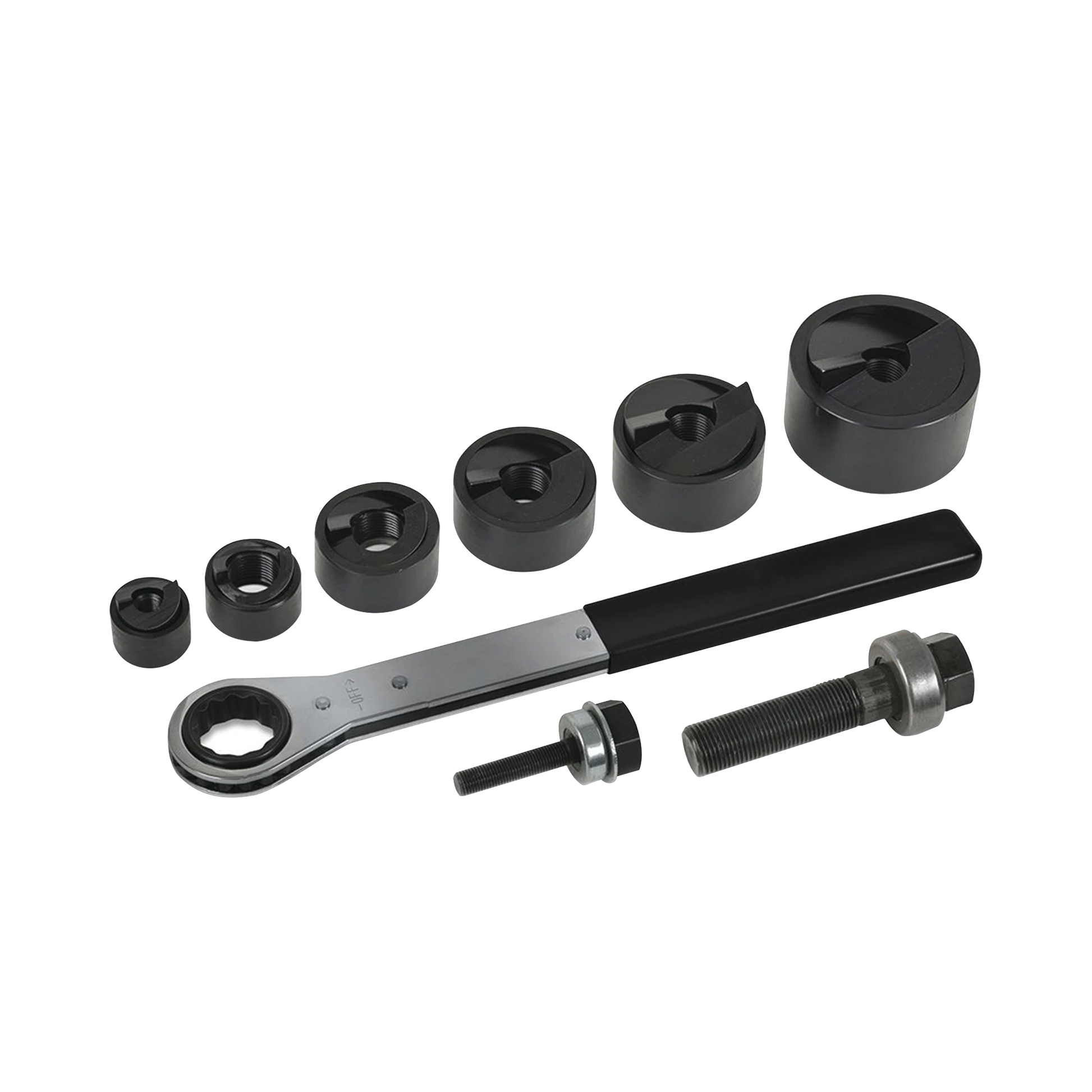 JUEGO DE 6 SACABOCADOS DE 1/2" A 2". CON ESTUCHE-Ferreteria-KLEIN TOOLS-Bsai Seguridad & Controles