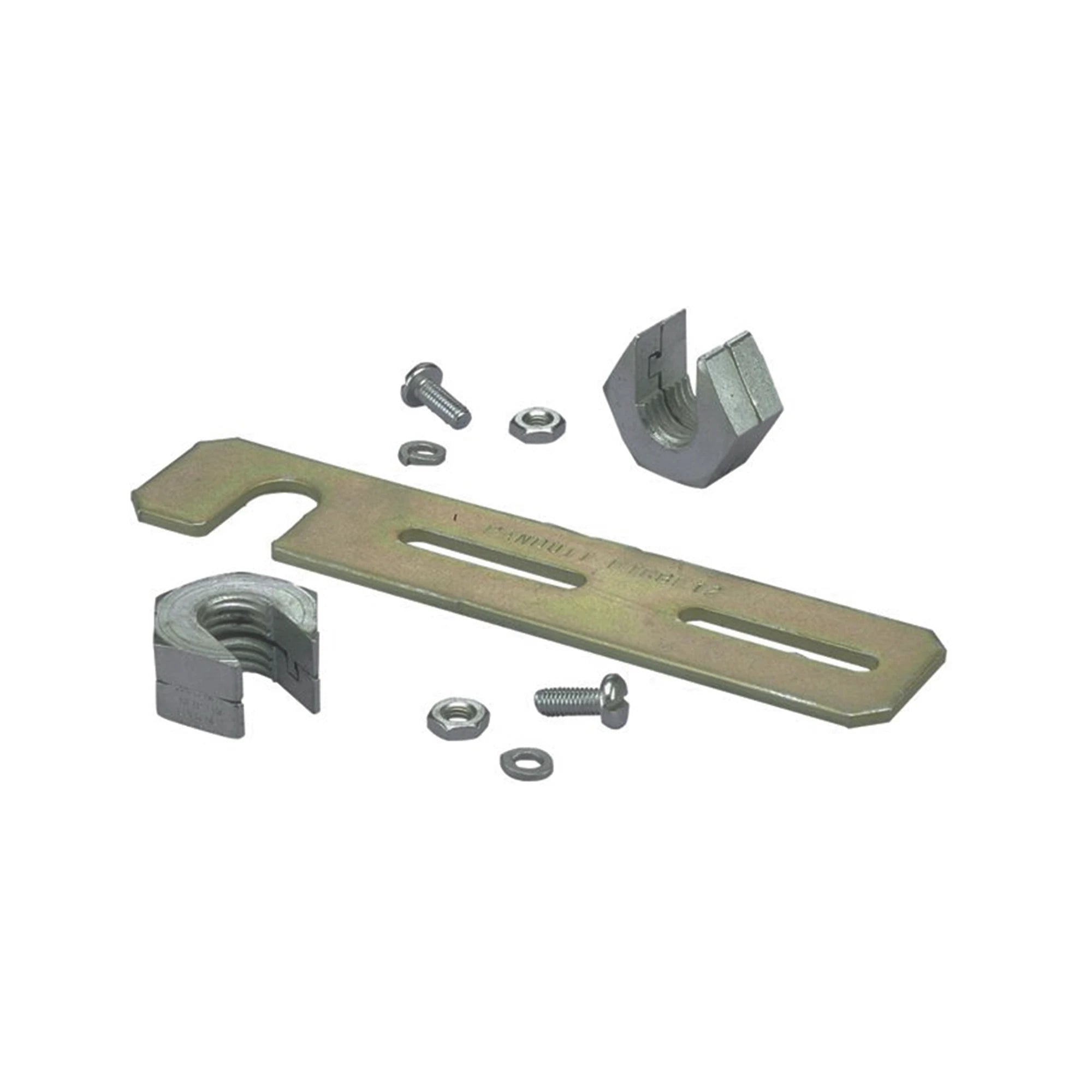 SOPORTE DE MONTAJE A TECHO, PARA CANALETAS FIBERRUNNER 2X2 O 4X4, USO CON VARILLA ROSCADA DE 1/2", COLOR NEGRO-Canalización-PANDUIT-Bsai Seguridad & Controles