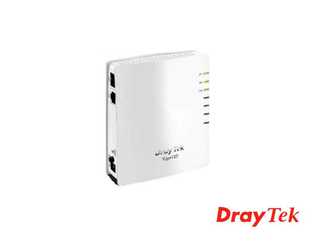 MODEM ADSL2/2+ DRAYTEK VIGOR122 1RJ-11 1ETH-Redes WiFi-DRAYTEK-Bsai Seguridad & Controles